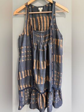 Anthropologie Tiny Ruffle Mini Dress